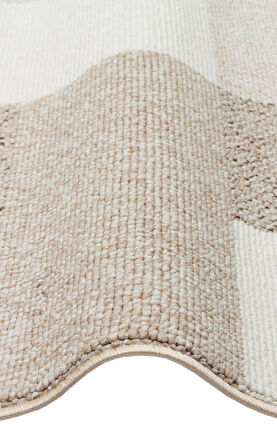 EKO Halı OSLO OSL 07 BEİGE Hav Toz Vermez Hasır Dokuma Modern Makine Halısı