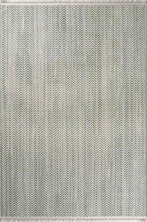 Çam Halı PANAMA 1112 Yeşil Bukle Dokuma Bohem Tarzı Koridor Halısı Salon Halısı Mutfak Halısı Oturma Odası Halısı Modern Makine Halısı