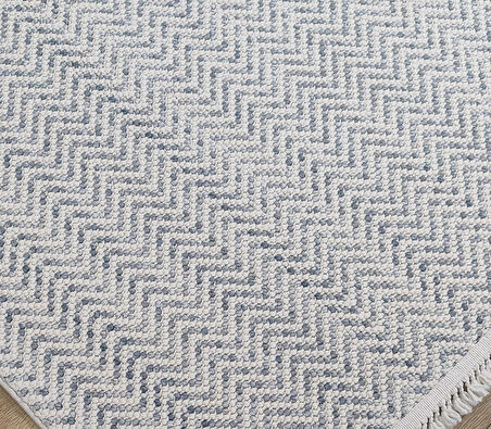 Çam Halı PANAMA 1113 Mavi Bukle Dokuma Bohem Tarzı Koridor Halısı Salon Halısı Mutfak Halısı Oturma Odası Halısı Modern Makine Halısı