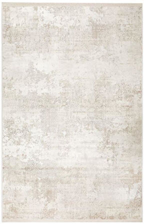 Çam Halı BODRUM 333 Krem Bej Salon Halısı Mutfak Halısı Oturma Odası Halısı Modern Makine Halısı