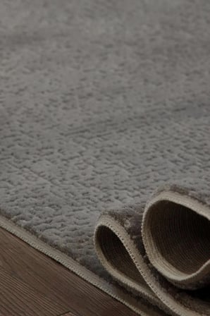 Kashe Halı Harmony 6028 Antrasit Salon Halısı Oturma Odası Halısı Koridor Halısı Mutfak Halısı Modern Makine Halısı