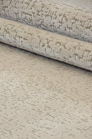 Kashe Halı Harmony 6029 Bej Salon Halısı Oturma Odası Halısı Koridor Halısı Mutfak Halısı Modern Makine Halısı