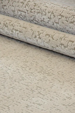 Kashe Halı Harmony 6029 Bej Salon Halısı Oturma Odası Halısı Koridor Halısı Mutfak Halısı Modern Makine Halısı