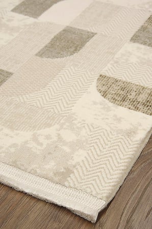 Kashe Halı Harmony 6032 Kahve Salon Halısı Oturma Odası Halısı Koridor Halısı Mutfak Halısı Modern Makine Halısı