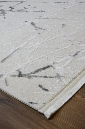 Kashe Halı Bella 4054 Antrasit Salon Halısı Oturma Odası Halısı Koridor Halısı Mutfak Halısı Modern Makine Halısı