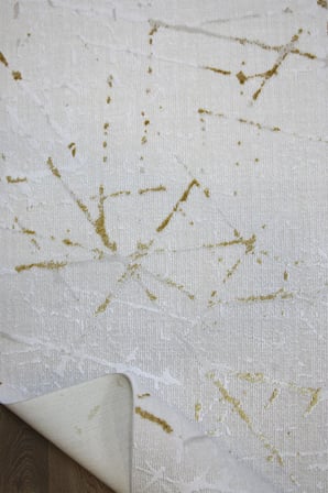 Kashe Halı Bella 4054 Gold Salon Halısı Oturma Odası Halısı Koridor Halısı Mutfak Halısı Modern Makine Halısı
