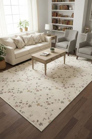 Kashe Halı Bella 4137 Multi Salon Halısı Oturma Odası Halısı Koridor Halısı Mutfak Halısı Modern Makine Halısı