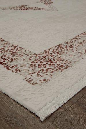Kashe Halı Bella 4462 Pudra Salon Halısı Oturma Odası Halısı Koridor Halısı Mutfak Halısı Modern Makine Halısı