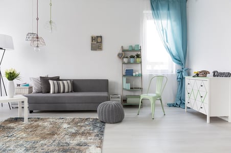 Eko Halı Verona Vr 14 Blue Vizon XW Yumuşak İpeksi Tuşeli Yüksek Alçak Oymalı Modern İnce Makine Halısı