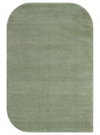 Eko Halı ZEN AMORF 05 GREEN Amorf Kesim Hav Toz Vermez Yumuşak Dokulu Salon Halısı Oturma Odası Halısı Yatak Odası Halısı Koridor Halısı Mutfak Halısı Modern Makine Halısı