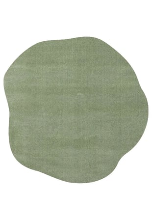 Eko Halı ZEN AMORF 04 GREEN Amorf Kesim Hav Toz Vermez Yumuşak Dokulu Salon Halısı Oturma Odası Halısı Yatak Odası Halısı Koridor Halısı Mutfak Halısı Modern Makine Halısı