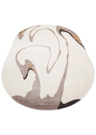 Eko Halı UTOPİA UTP 06 CREAM GREY Amorf Kesim Salon Halısı Oturma Odası Halısı Yatak Odası Halısı Koridor Halısı Mutfak Halısı Modern Makine Halısı
