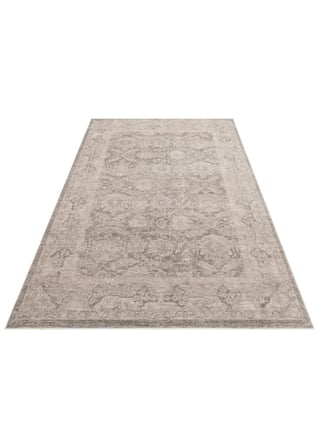 SHİRAZ SHR 01 GREY Vintage Eskitme Tarzı Yumuşak Dokulu Salon Halısı Oturma Odası Halısı