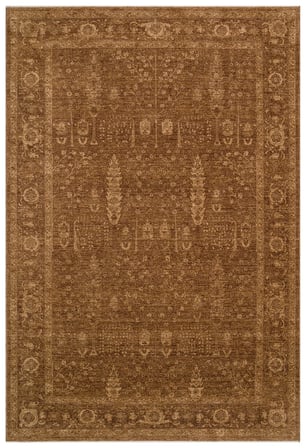 SHİRAZ SHR 03 BEİGE Vintage Eskitme Tarzı Yumuşak Dokulu Salon Halısı Oturma Odası Halısı