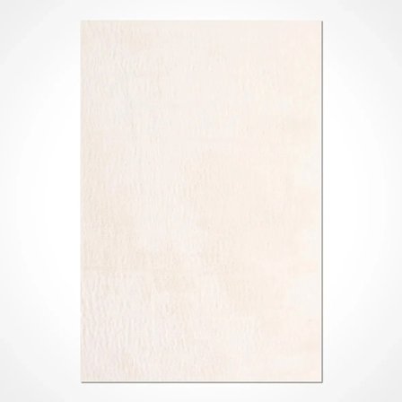 Çam Halı Tavşan Poly RPTF1120 Peluş Halı -Beyaz- Yüksek Kalite-Ekstra Yumuşak - Kaymaz Özel Tabanlı - Özel Ölçü
