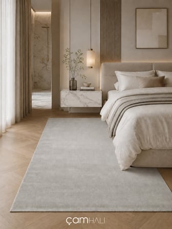 Eko Halı ZEN 01 GREY Hav Toz Vermez Yumuşak Dokulu Salon Halısı Oturma Odası Halısı Yatak Odası Halısı Çocuk Odası Halısı Koridor Halısı Mutfak Halısı Modern Makine Halısı