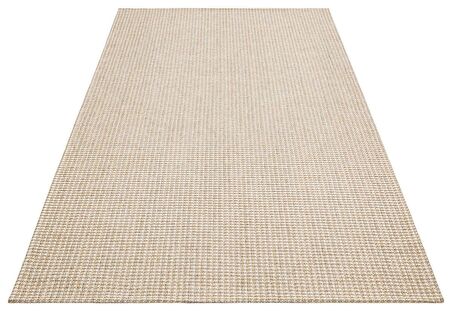 Eko Halı Brooklyn Brk 01 Cream Sılver Jüt Görünümlü Kaymaz Tabanlı Dokuma Modern Kilim
