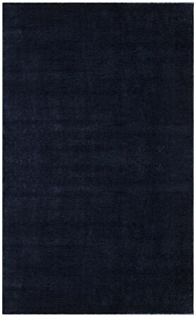 Eko Halı Majesty Mj 01 D.Navy Düz Desenli El Emeği ile Özel Tezgahlarda Üretilen Yün Viskon Tencel Uşak Halısı