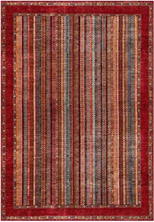 Çam Halı Gloria TD406 Multi Şal Desen Dokuma Saçaklı Kilim