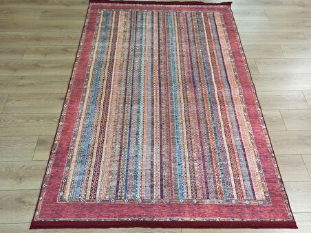 Çam Halı Gloria TD406 Multi Şal Desen Dokuma Saçaklı Kilim