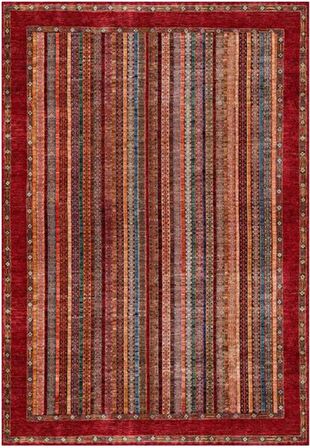 Çam Halı Gloria TD406 Multi Şal Desen Dokuma Saçaklı Kilim