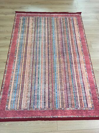 Çam Halı Gloria TD406 Multi Şal Desen Dokuma Saçaklı Kilim