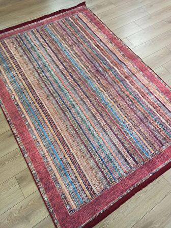 Çam Halı Gloria TD406 Multi Şal Desen Dokuma Saçaklı Kilim