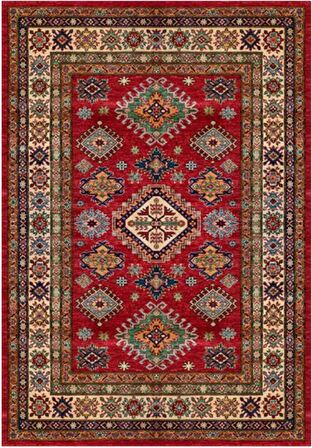 Çam Halı Gloria TD741 Multi Etnik Desen Dokuma Saçaklı Kilim