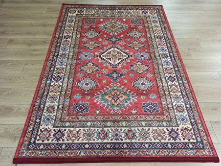 Çam Halı Gloria TD741 Multi Etnik Desen Dokuma Saçaklı Kilim