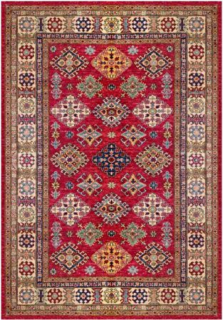 Çam Halı Gloria TD734 Multi Etnik Desen Dokuma Saçaklı Kilim