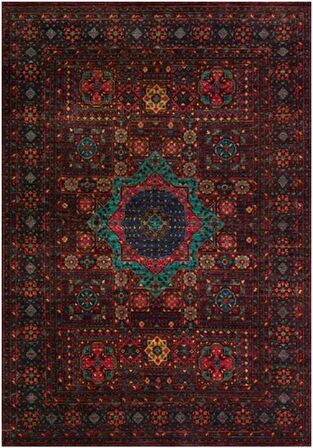 Çam Halı Gloria TD598 Multi Etnik Desen Dokuma Saçaklı Kilim