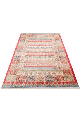 Eko Halı Antıque Atk 04 Multy Kolay Kullanımlı Kaymaz Tabanlı Karabağ ve Antik Desenlere Sahip Yıkanabilir Makine Halısı