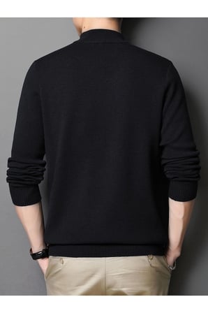 Slim Fit Yarım Balıkçı Yaka Triko Kazak