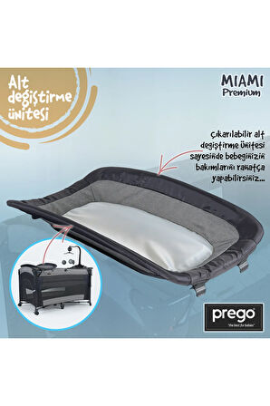 8040 Miami Premium Oyun Parkı 70x120 Cm Bej