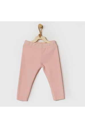 Bebek Pantolon Pants Velvet Street Style PINK / 6-9 AY