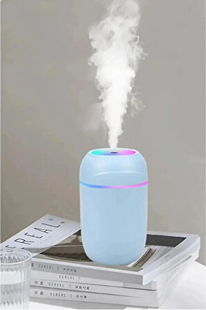 H2O Humidifier 300 Ml Ulrasonik Hava Nemlendirici Buhar Makinesi Ve Aroma Difüzörü H2o