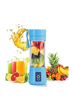 Portatif Taşınabilir El Blender 380 Ml Usb Şarjlı