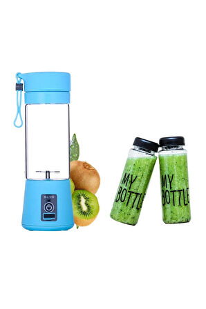 Portatif Taşınabilir El Blender 380 Ml Usb Şarjlı