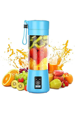 Portatif Taşınabilir El Blender 380 Ml Usb Şarjlı