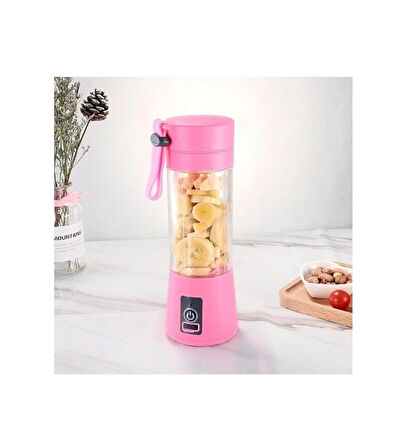 Portatif Taşınabilir El Blender 380 Ml Usb Şarjlı
