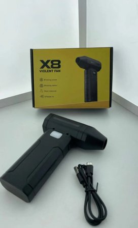 X8 Violent Fan Masaüstü ve Taşınabilir – Yüksek Hava Akışı - Güçlü Üfleme