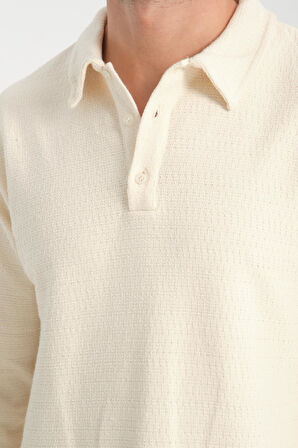 %100 Pamuk Uzun Kollu Erkek Sweatshirt - Konforlu Ve Şık