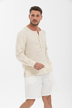 Erkek %100 Pamuklu Gömlek - Konforlu Ve Şık Tasarım, Her Mevsim Kullanıma Uygun