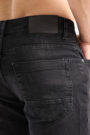 Streç Dar Paça Erkek Kot Pantolon - Esnek Likralı Slim Fit Jean - Konforlu Pamuklu Kumaş