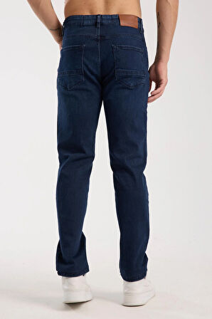 Erkek Slim Fit/Normal Kesim Jean Pantolon - Esnek (%2 Elastan) ve Pamuklu (%98) 