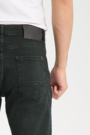 Düz Kesim Erkek Kot Pantolon - Esnek Kumaş, Normal Kalıp Jean (%98 Pamuk)