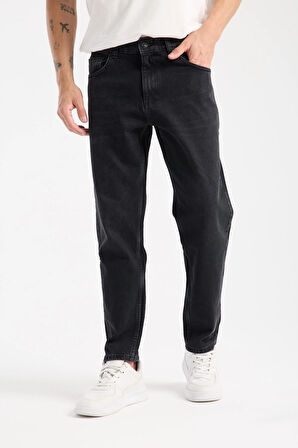 %100 Pamuk Erkek Boyfriend Jean