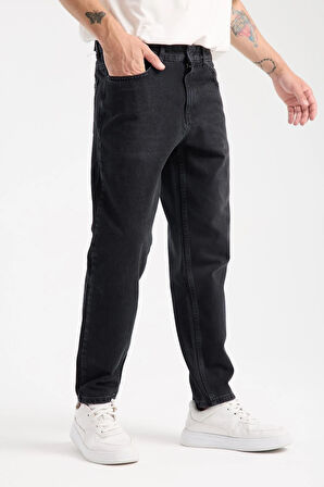 %100 Pamuk Erkek Boyfriend Jean