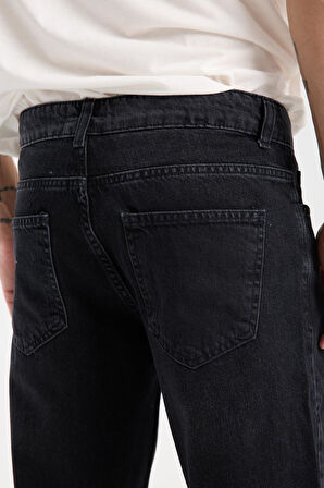 %100 Pamuk Erkek Boyfriend Jean