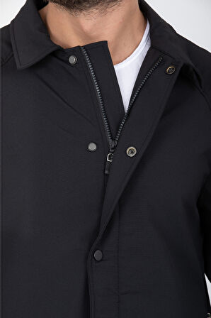 Oversize İnce Erkek Mont + Jogger Pantolon (2 Parça Takım)